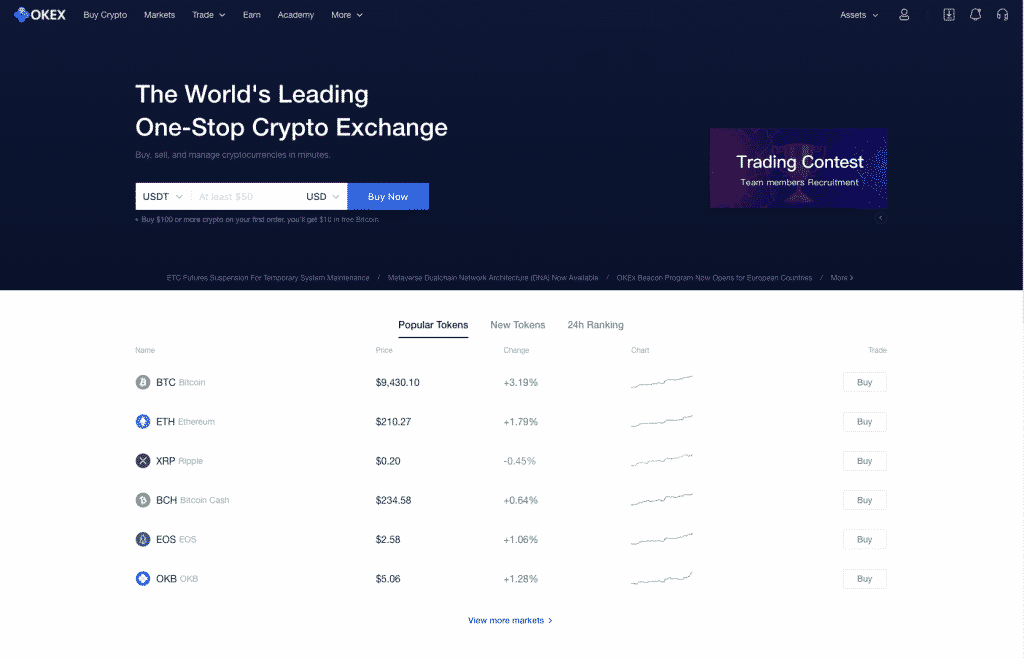 how to invest in cryptocurrency on okex