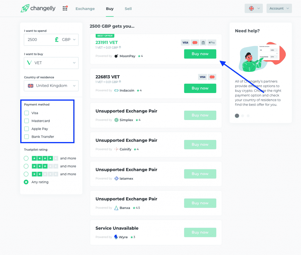 how to invest in crypto on changelly