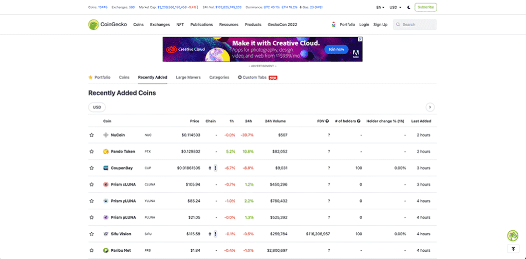 coingecko